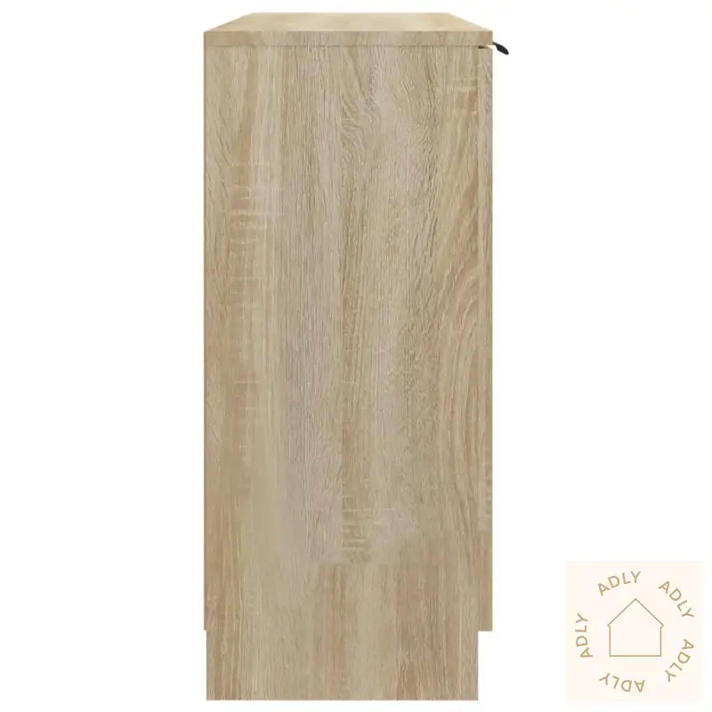 Skjenk Sonoma Eik 90,5X30X70 Cm Konstruert Tre