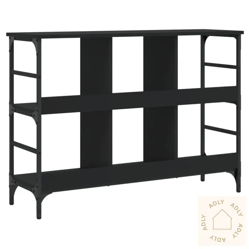 Skjenk Svart Eik 102X32X73,5 Cm Konstruert Tre
