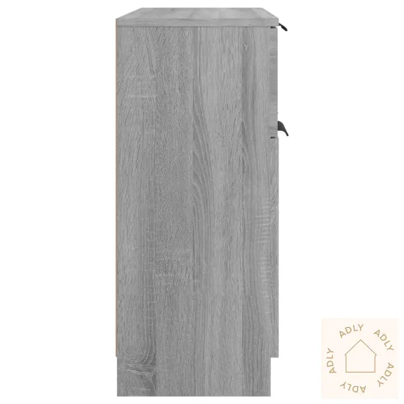 Skjenk Grå Sonoma 60X30X70 Cm Konstruert Tre