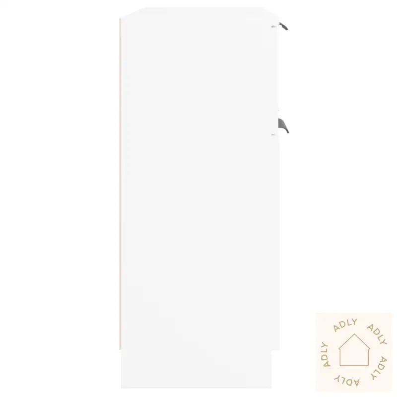 Skjenk Hvit 60X30X70 Cm Konstruert Tre