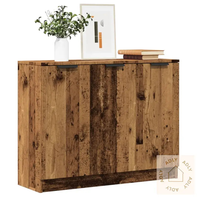Skjenk Gammelt Tre 90,5X30X70 Cm Konstruert Tre