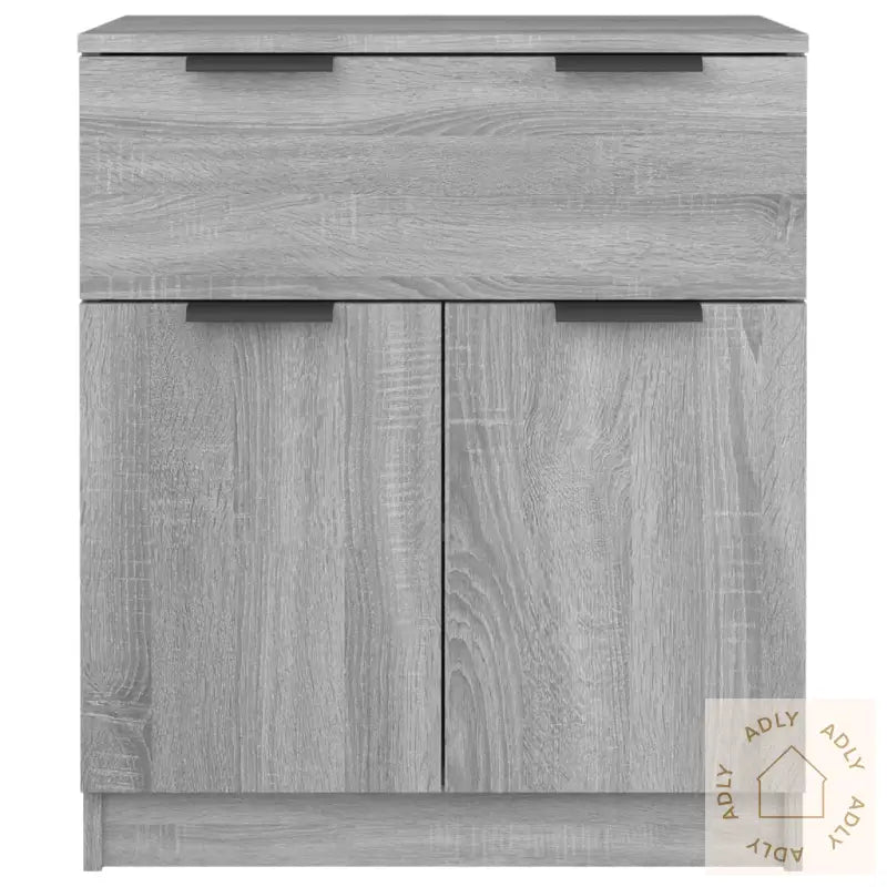 Skjenk Grå Sonoma 60X30X70 Cm Konstruert Tre