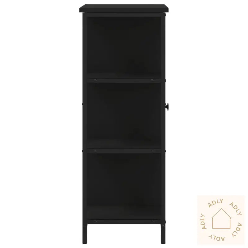 Skjenk Svart 70X30X80 Cm Konstruert Tre