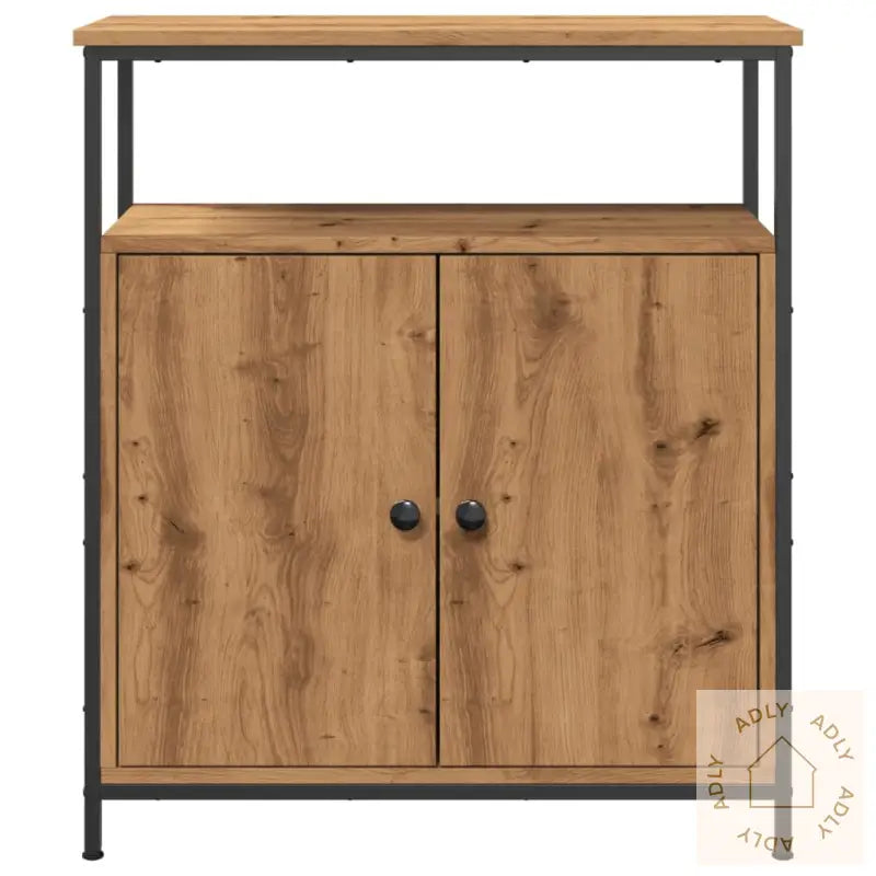 Skjenk Artisan Eik 70X30X80 Cm Konstruert Tre