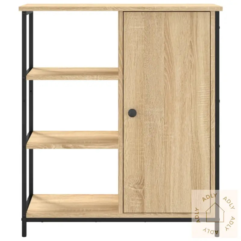 Skjenk Sonoma Eik 70X30X80 Cm Konstruert Tre