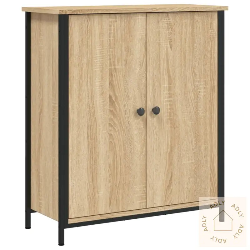 Skjenk Sonoma Eik 70X30X80 Cm Konstruert Tre