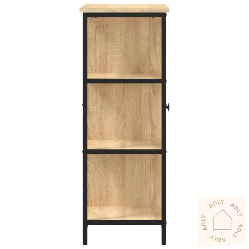 Skjenk Sonoma Eik 70X30X80 Cm Konstruert Tre