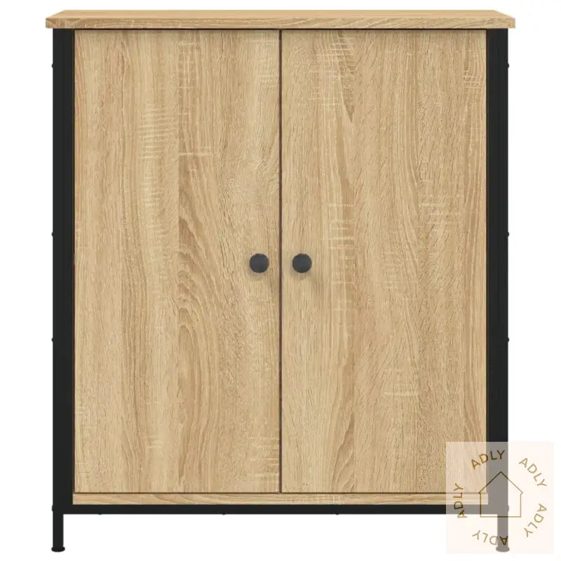 Skjenk Sonoma Eik 70X30X80 Cm Konstruert Tre