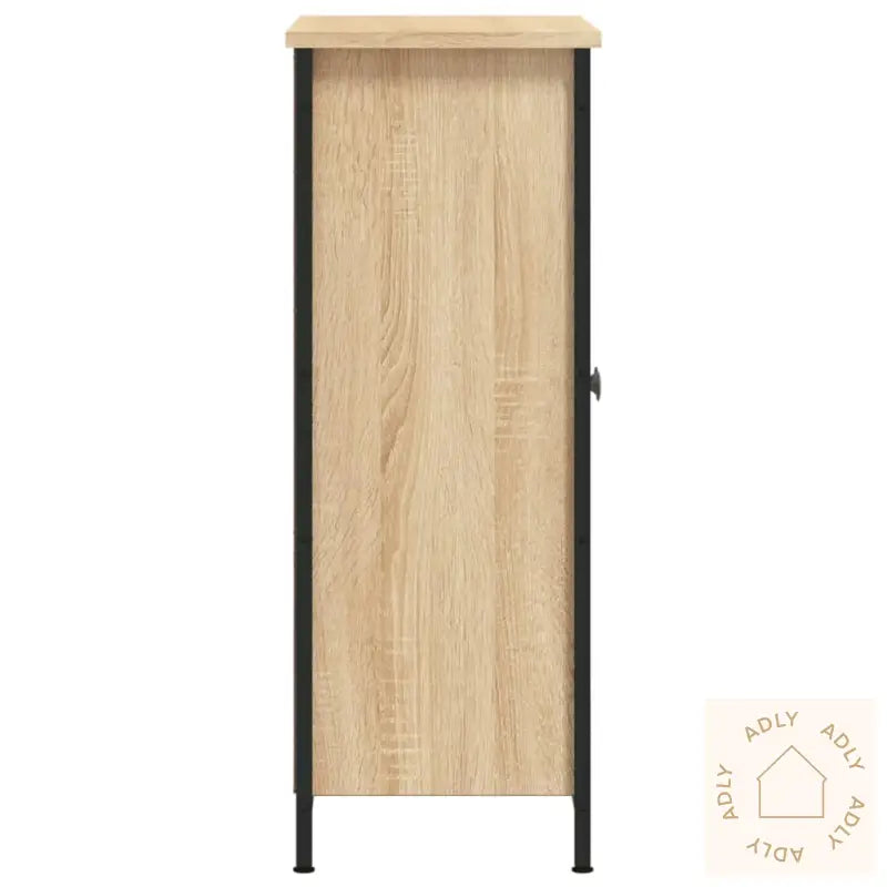 Skjenk Sonoma Eik 70X30X80 Cm Konstruert Tre