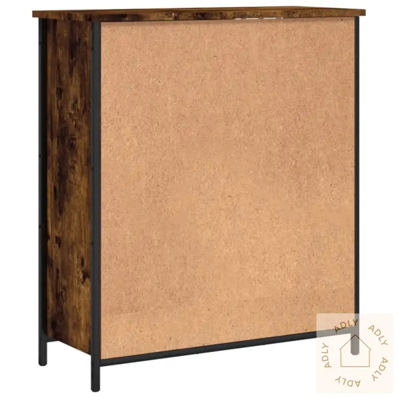 Skjenk Røkt Eik 70X30X80 Cm Konstruert Tre