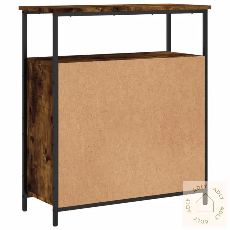 Skjenk Røkt Eik 70X30X80 Cm Konstruert Tre