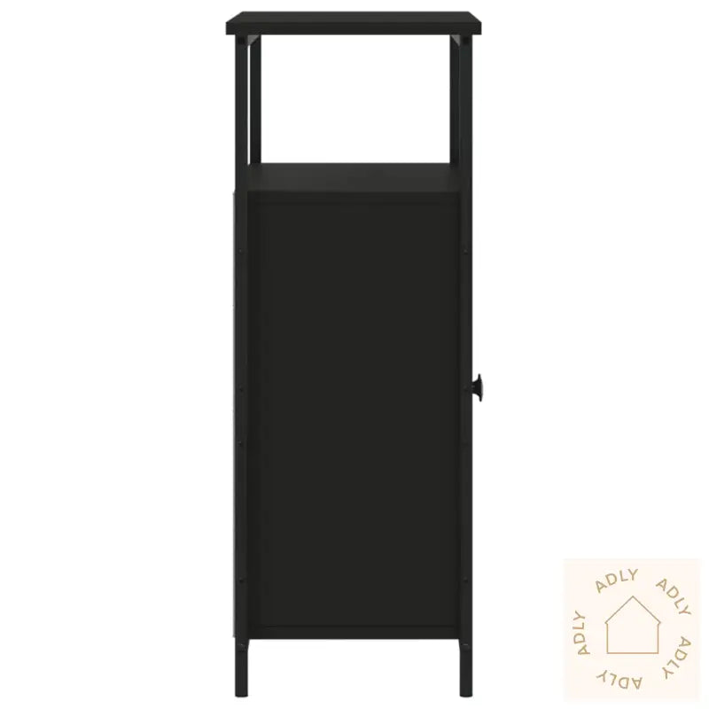Skjenk Svart 70X30X80 Cm Konstruert Tre