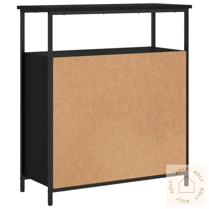 Skjenk Svart 70X30X80 Cm Konstruert Tre