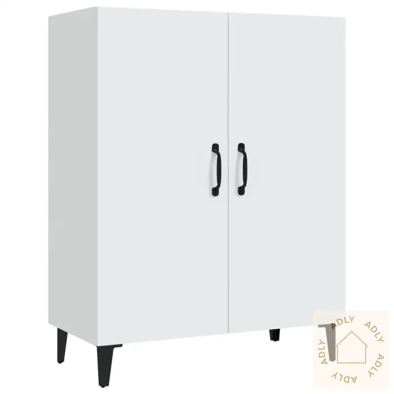 Skjenk Hvit 70X34X90 Cm Konstruert Tre