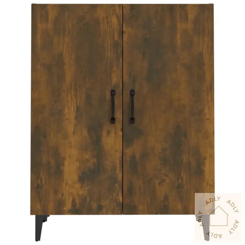 Skjenk Røkt Eik 70X34X90 Cm Konstruert Tre