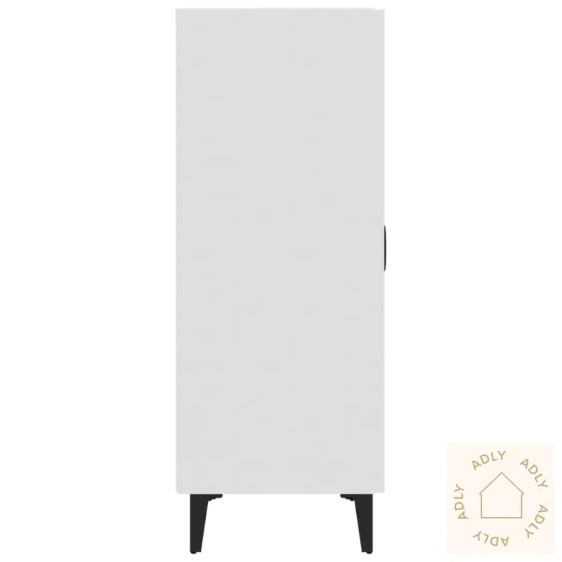 Skjenk Hvit 70X34X90 Cm Konstruert Tre