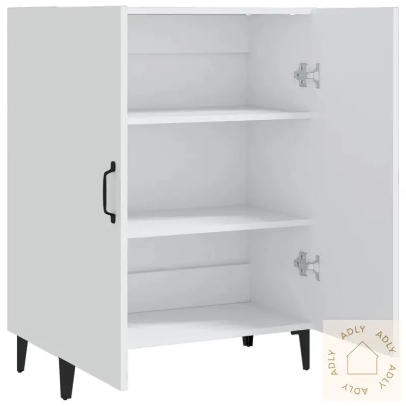 Skjenk Hvit 70X34X90 Cm Konstruert Tre