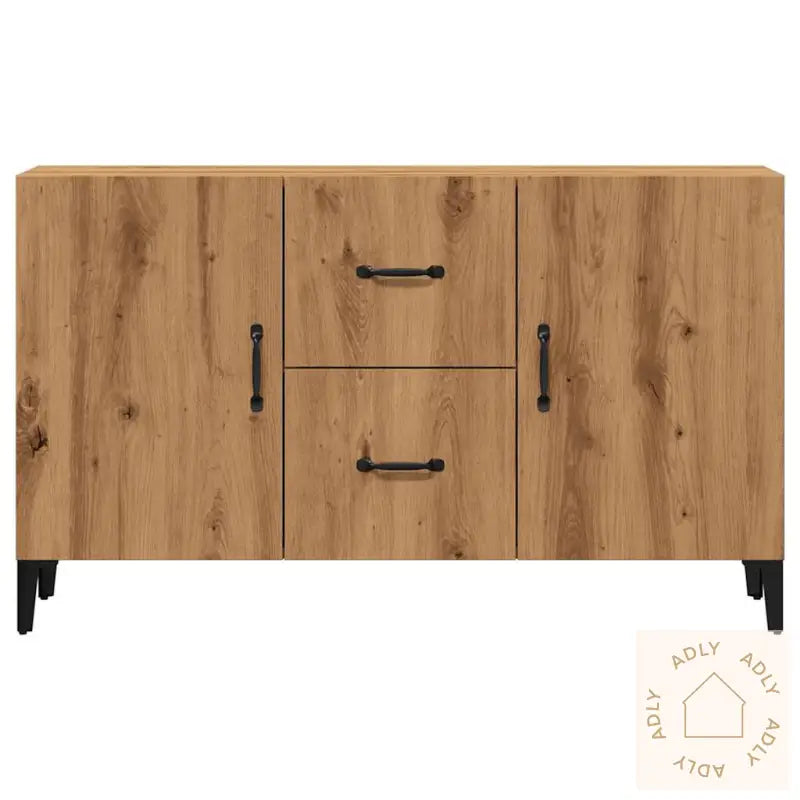 Skjenk Artisan Eik 100X36X60 Cm Konstruert Tre
