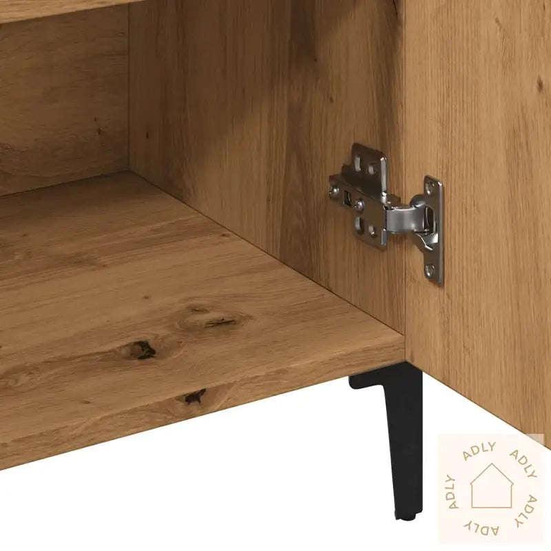 Skjenk Artisan Eik 100X36X60 Cm Konstruert Tre