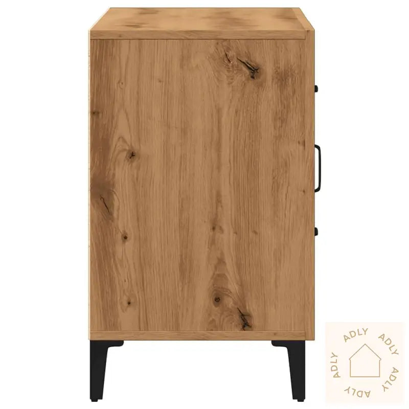 Skjenk Artisan Eik 100X36X60 Cm Konstruert Tre