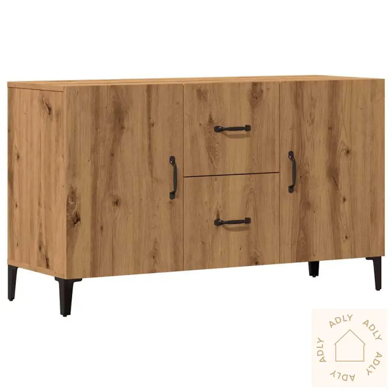 Skjenk Artisan Eik 100X36X60 Cm Konstruert Tre