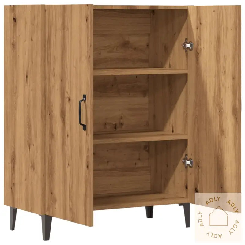 Skjenk Artisan Eik 70X34X90 Cm Konstruert Tre