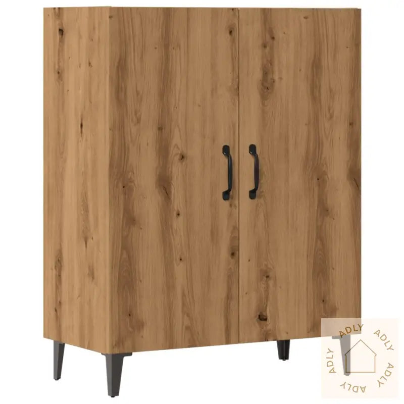 Skjenk Artisan Eik 70X34X90 Cm Konstruert Tre