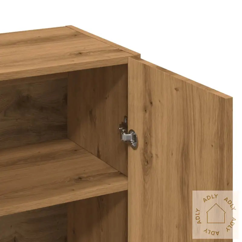 Skjenk Artisan Eik 70X34X90 Cm Konstruert Tre