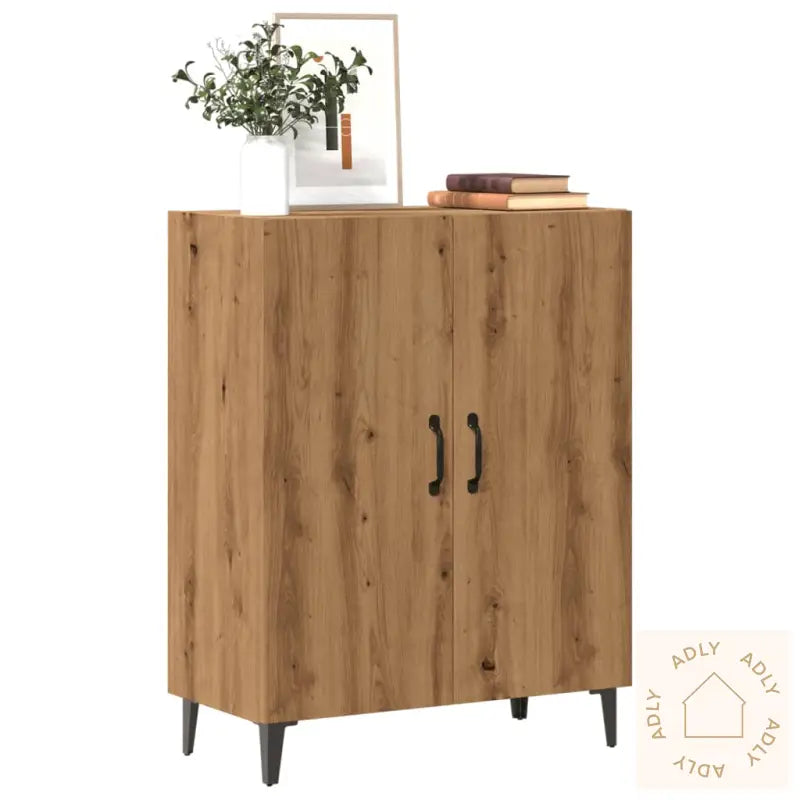 Skjenk Artisan Eik 70X34X90 Cm Konstruert Tre
