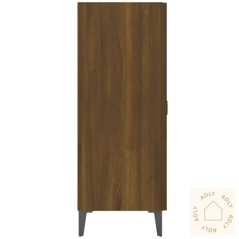 Skjenk Brun Eik 69,5X34X90 Cm Konstruert Tre