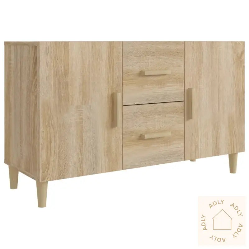 Skjenk Sonoma Eik 100X36X60 Cm Konstruert Tre