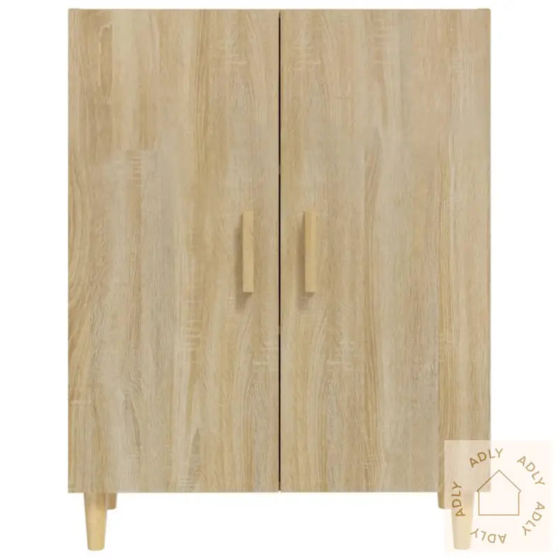 Skjenk Sonoma Eik 70X34X90 Cm Konstruert Tre