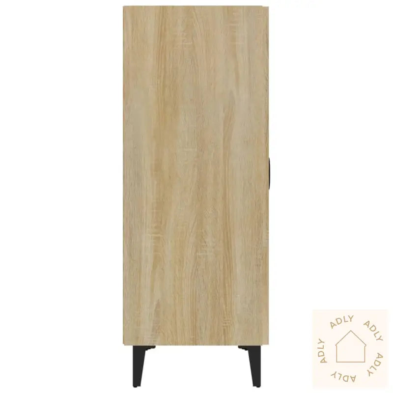 Skjenk Sonoma Eik 70X34X90 Cm Konstruert Tre