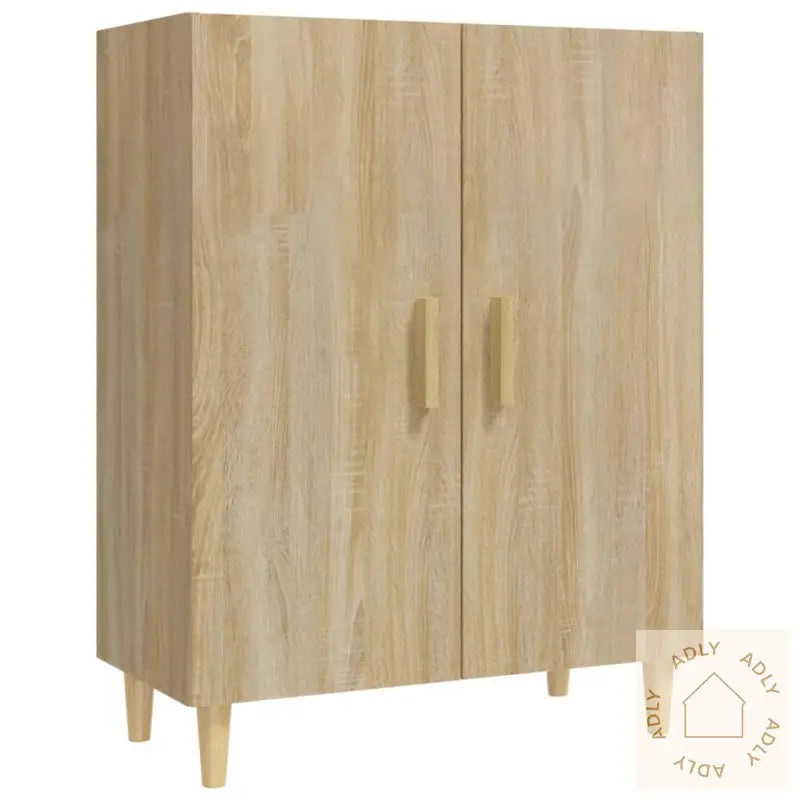 Skjenk Sonoma Eik 70X34X90 Cm Konstruert Tre