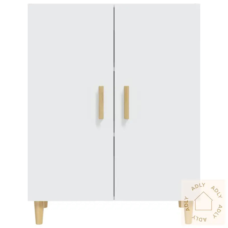 Skjenk Hvit 70X34X90 Cm Konstruert Tre