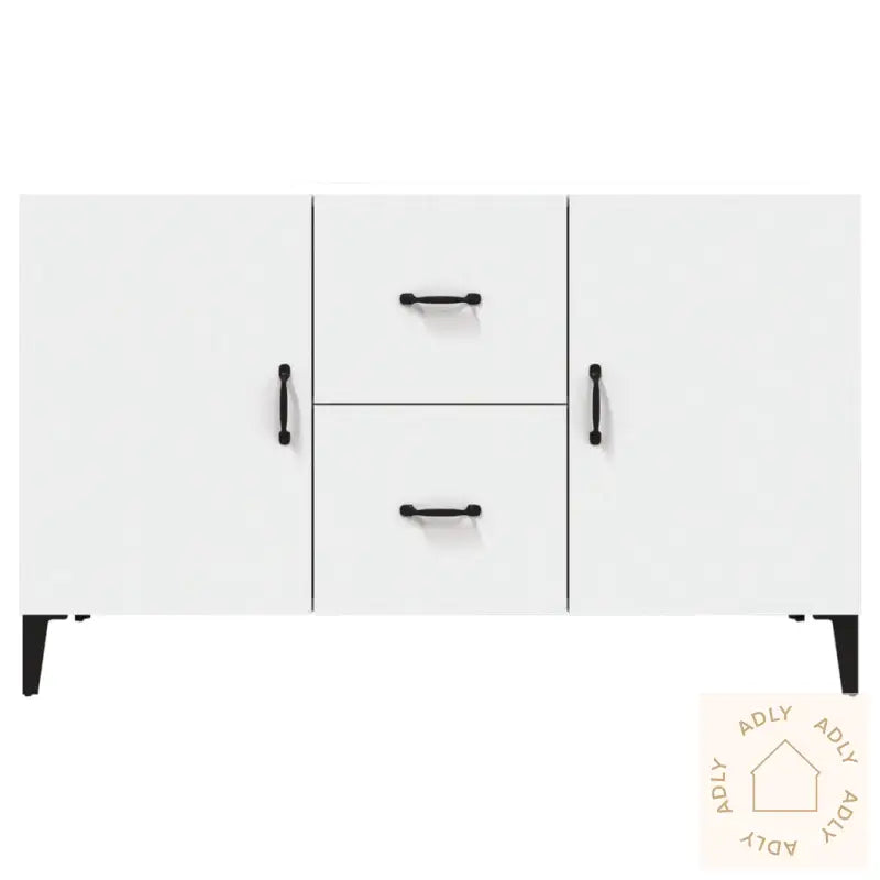 Skjenk Hvit 100X36X60 Cm Konstruert Tre