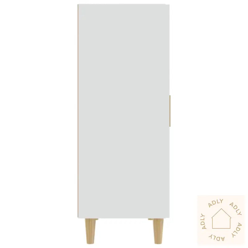 Skjenk Hvit 70X34X90 Cm Konstruert Tre