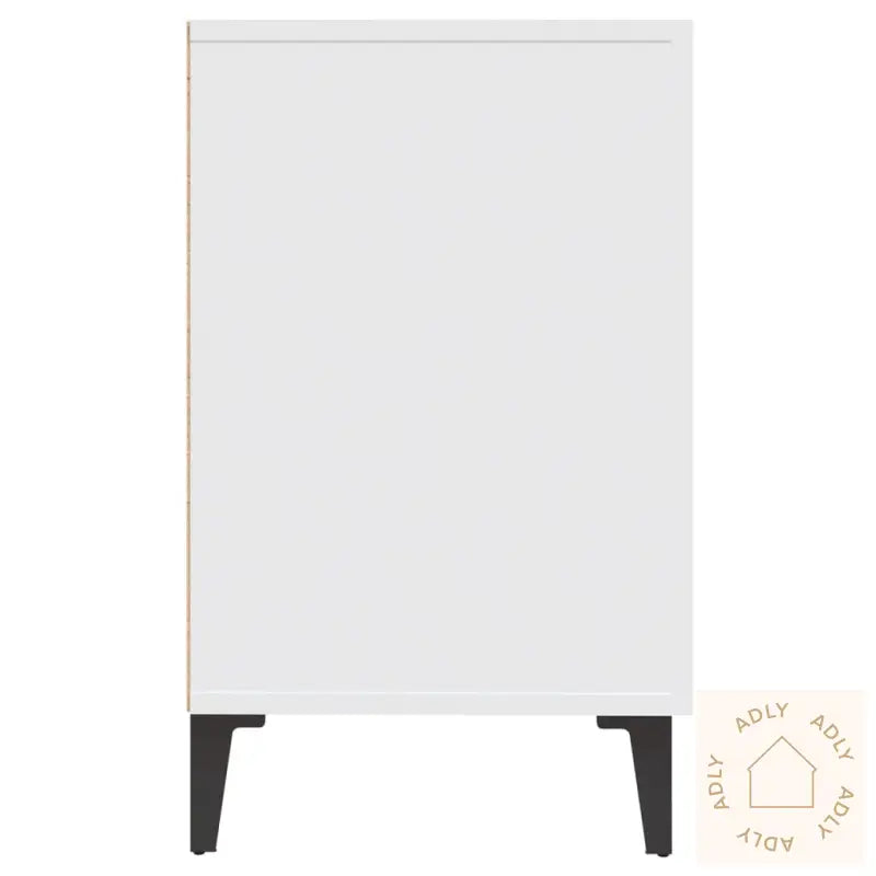 Skjenk Hvit 100X36X60 Cm Konstruert Tre