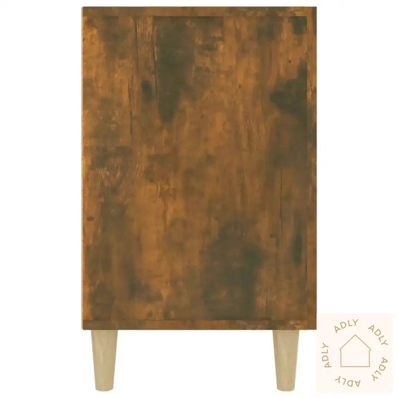 Skjenk Røkt Eik 100X36X60 Cm Konstruert Tre