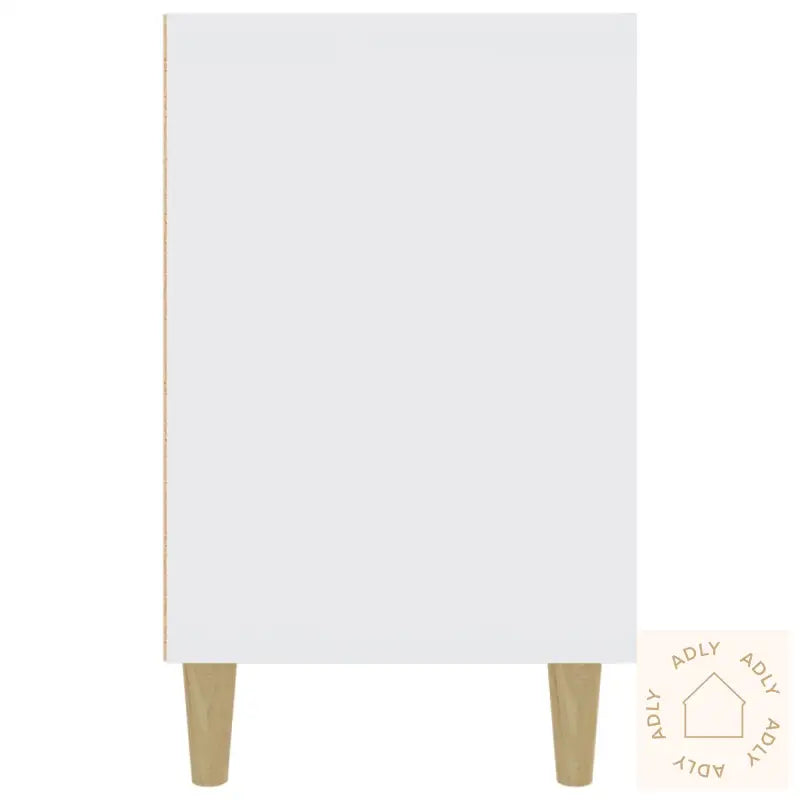 Skjenk Hvit 100X36X60 Cm Konstruert Tre