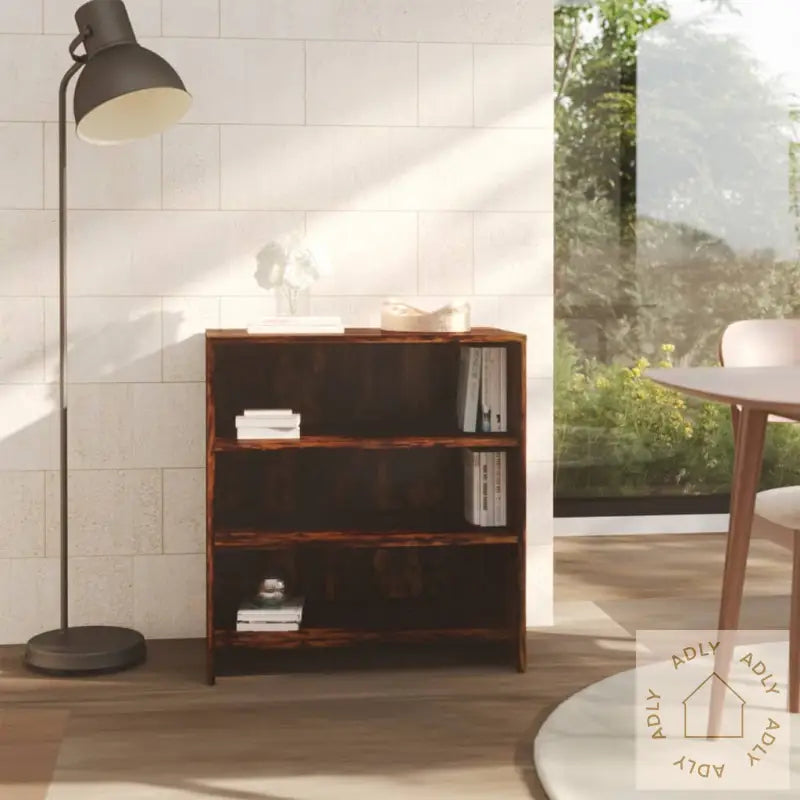 Skjenk Røkt Eik 70X40,5X75 Cm Konstruert Tre