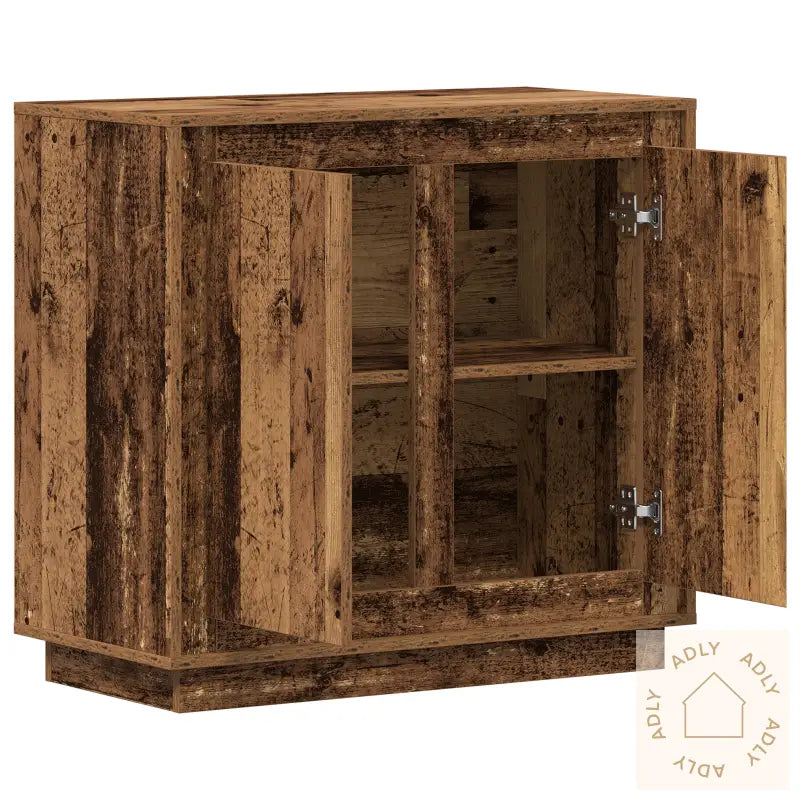 Skjenk Gammelt Tre 80X34X75 Cm Ingeniørtre