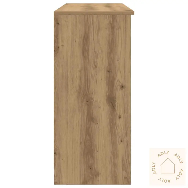 Skjenk Med 6 Skuffer Artisan Eik 101X35X76 Cm Konstruert Tre