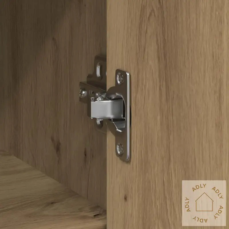 Skjenk Med 6 Skuffer Artisan Eik 101X35X76 Cm Konstruert Tre