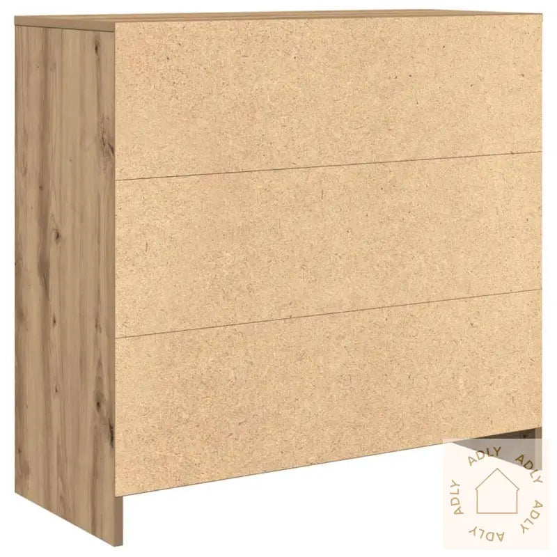 Skjenk Med Skuff Artisan Eik 80X34X76 Cm Konstruert Tre