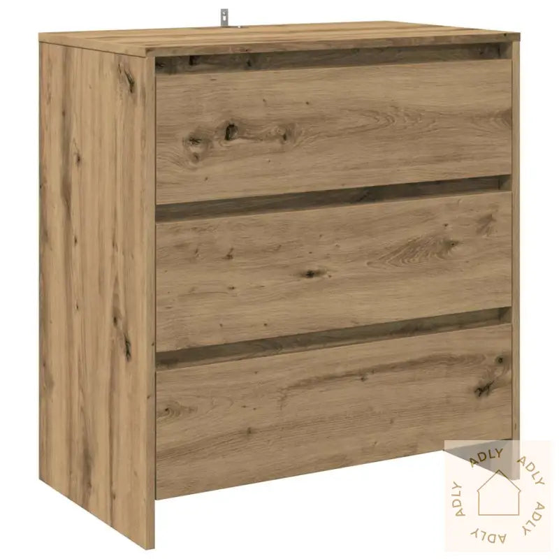 Skjenker 2 Stk Artisan Eik Konstruert Tre