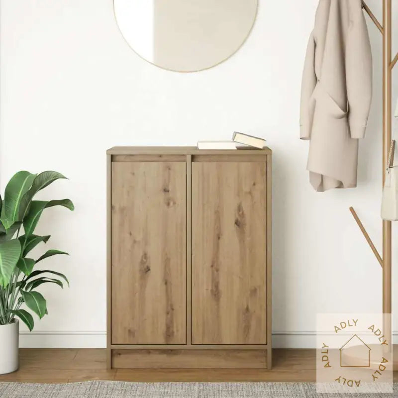 Skjenk Artisan Eik 57X34X76 Cm Konstruert Tre