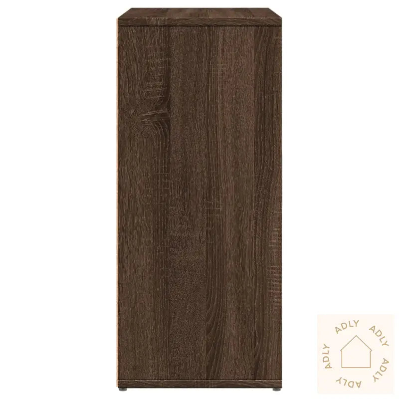 Skjenker 2 Brun Eik 60X31X70 Cm Konstruert Tre