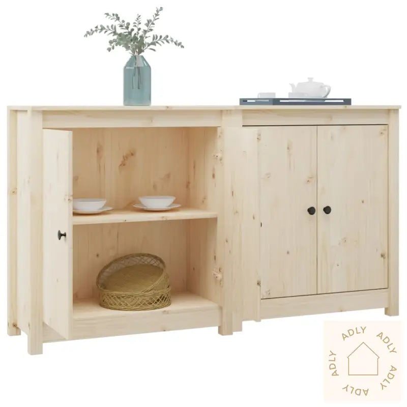 Skjenker 2 Stk 70X35X80 Cm Heltre Furu