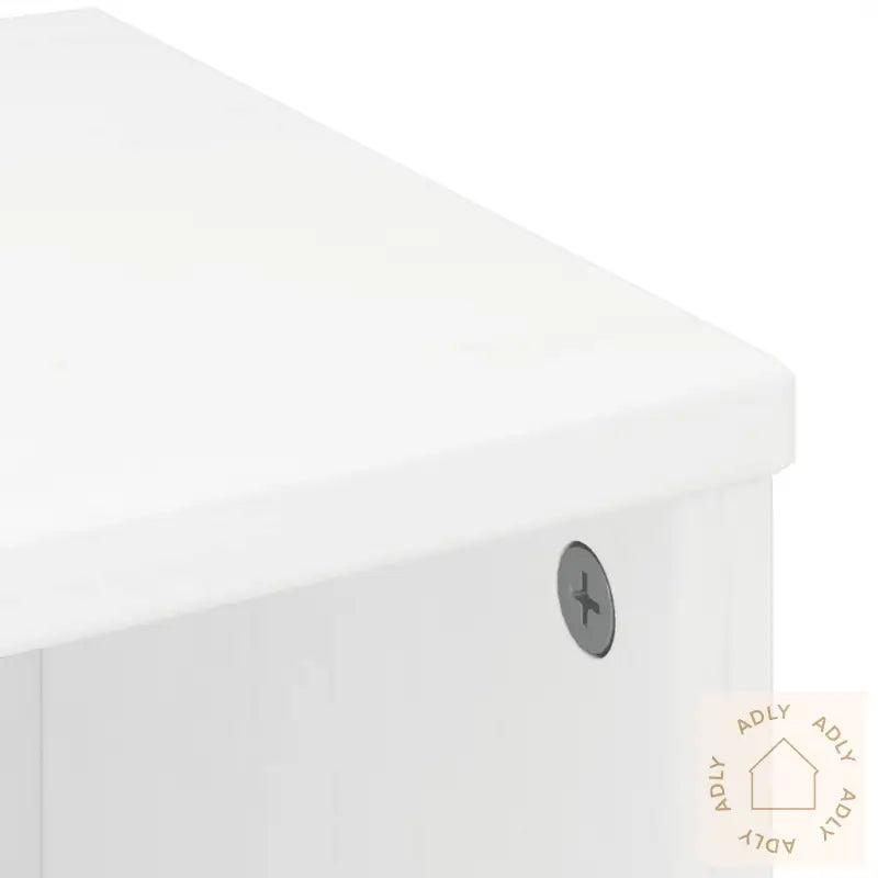 Sideskap 6 Stk Odda Hvit 40X24X79 Cm Heltre Furu